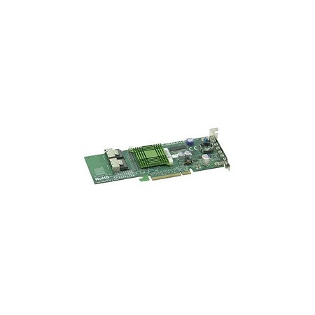 Supermicro AOC-USASLP-L8i Low Profile 3Gb/s 8-Port SAS Internal RAID Adapter AOC-USASLP-L8I